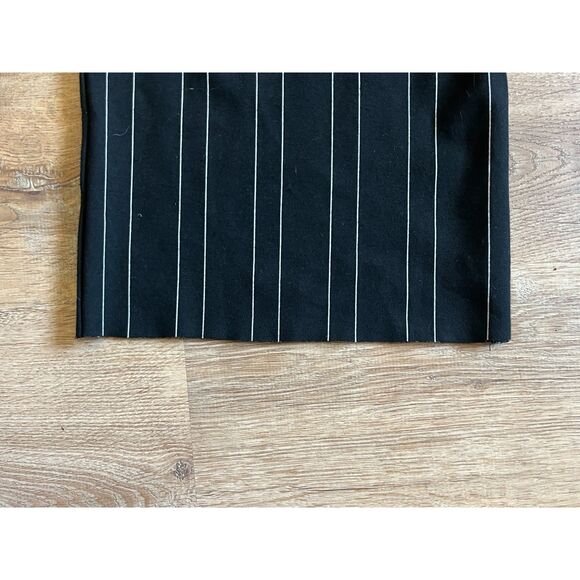 I.AM.GIA Black Stripe Wide Leg Pants Trousers Women's Size 24 - Picture 9 of 9